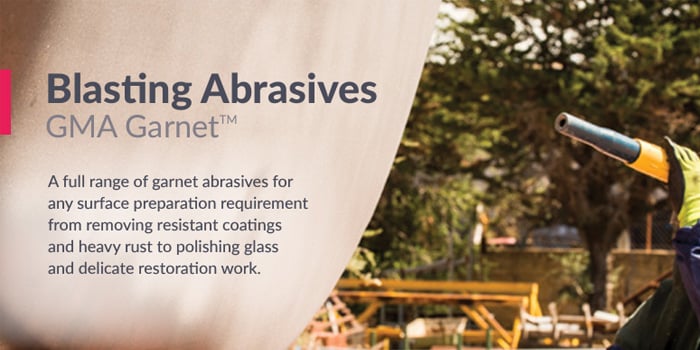 GMA Garnet Abrasive Blasting Line Card Apac-en